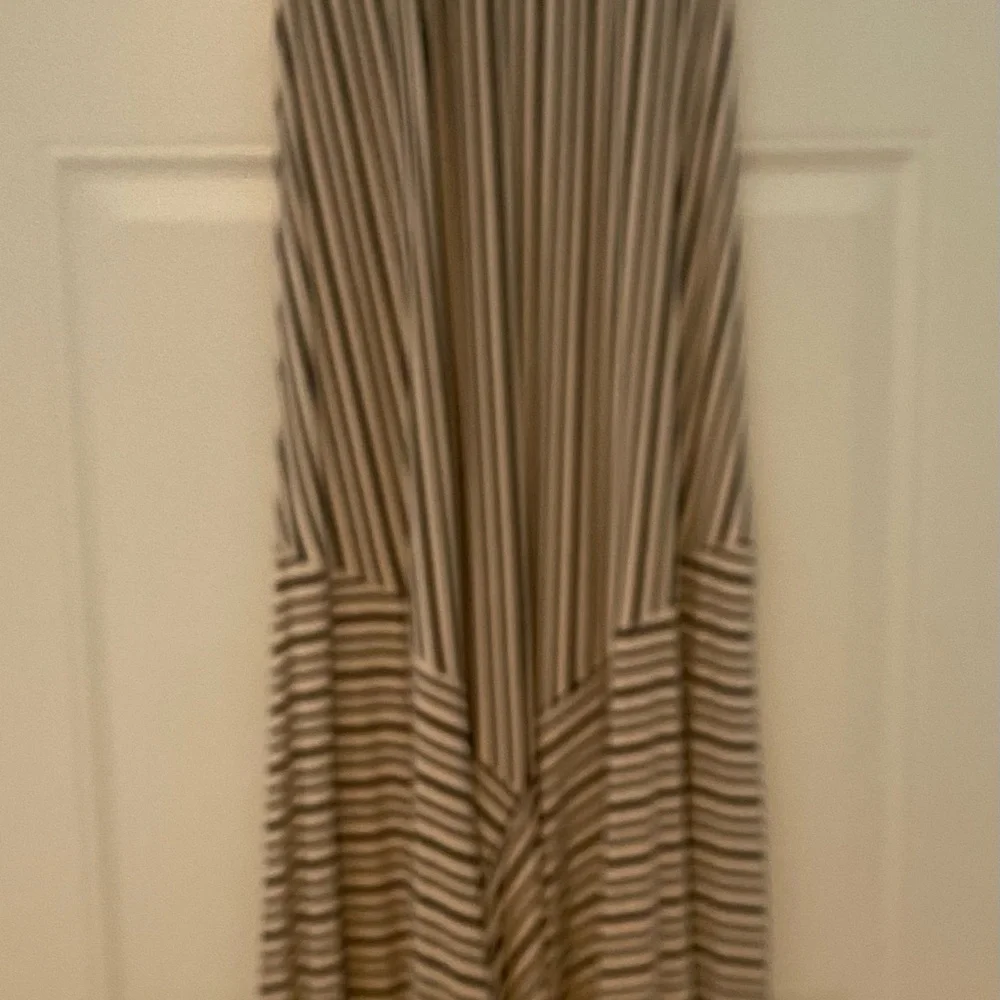 NWT Anthropologie Maeve Black and White Striped Maxi Skirt, XS - Picture 5 of 6